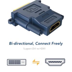 DVI Male to HDMI Female Adapter