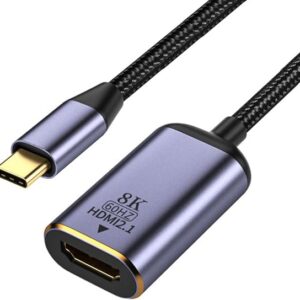 Type-C to HDMI 2.1 Cable 8K 60HZ